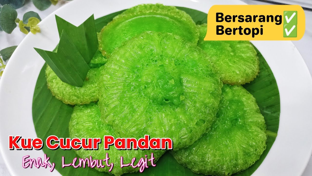 DIJAMIN ANTI GAGAL‼️ RESEP, TIPS DAN TRIK MEMBUAT KUE CUCUR PANDAN