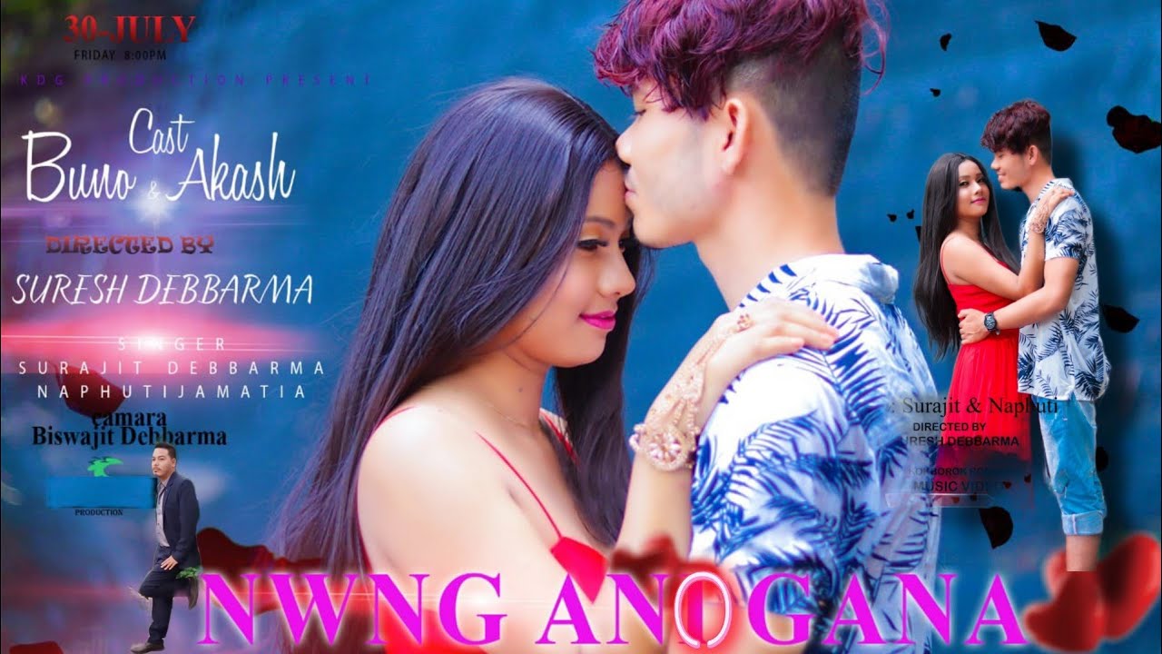 Nwng Ano Gana | Official Kokborok Romantic Music Video 2025 | Surajit ft Naphuti |  Akash & Buno | 