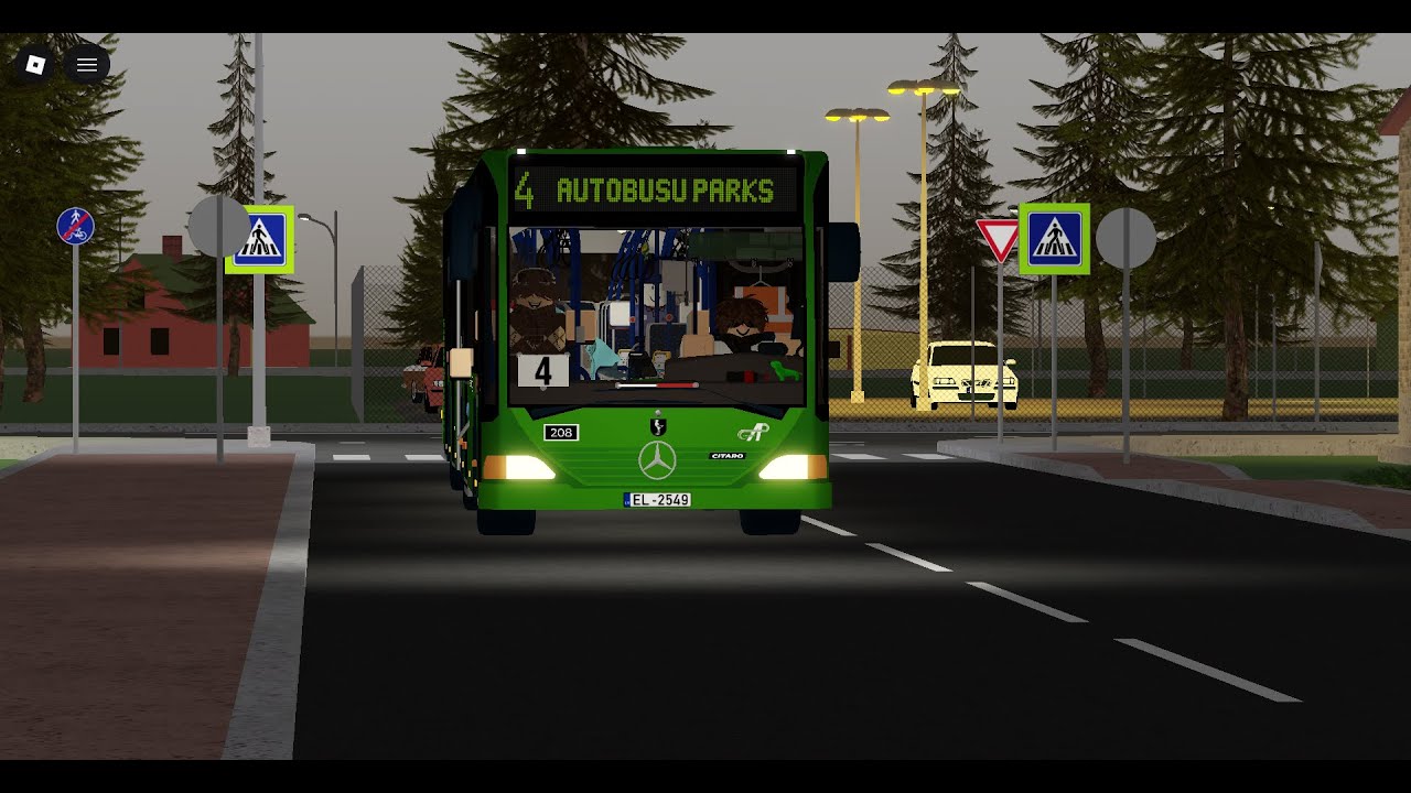 Roblox: Lugane - Mercedes-Benz Citaro O530G #208 Linia 4