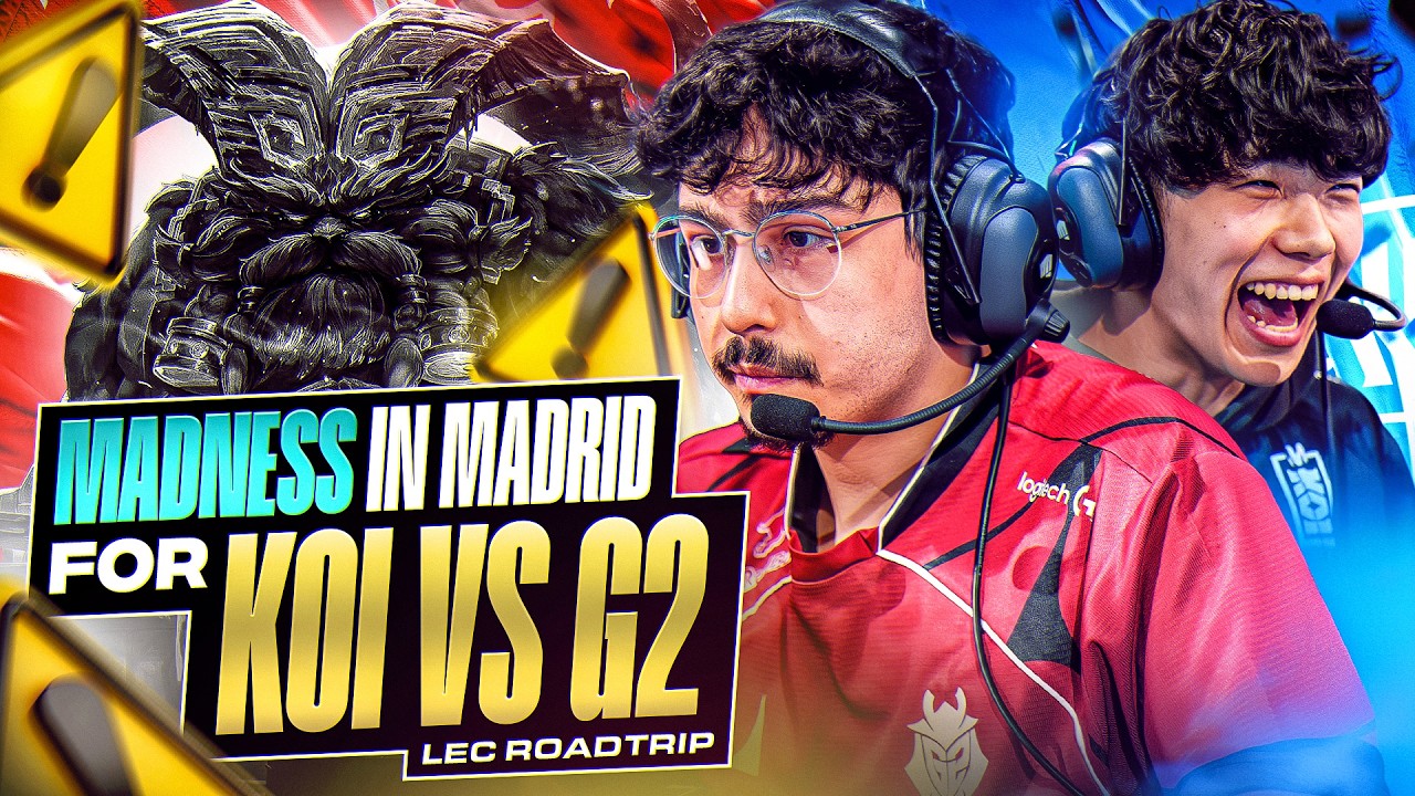 MADNESS IN MADRID - KOI VS G2 LEC SPRING 2026