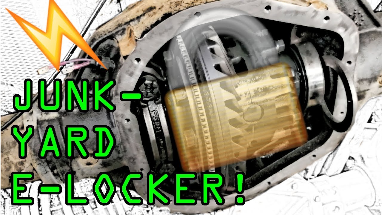 Замена замка задней оси Super Duty JUNKYARD E!