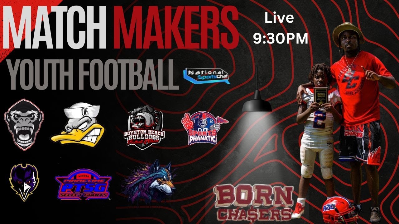 MATCH MAKERS | w/Special Guest @BORNCHASERS | Direction of Youth Football | Rankings & MUCH MORE