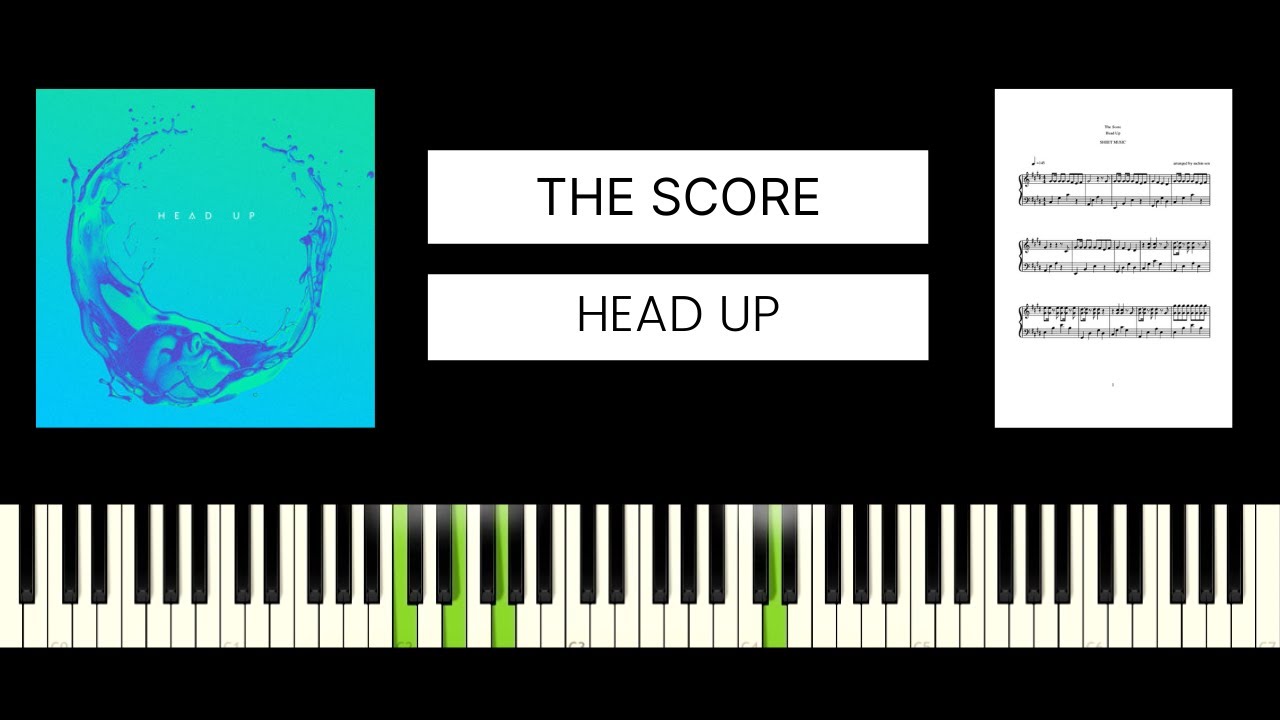 The Score - Head Up (BEST PIANO TUTORIAL & COVER)