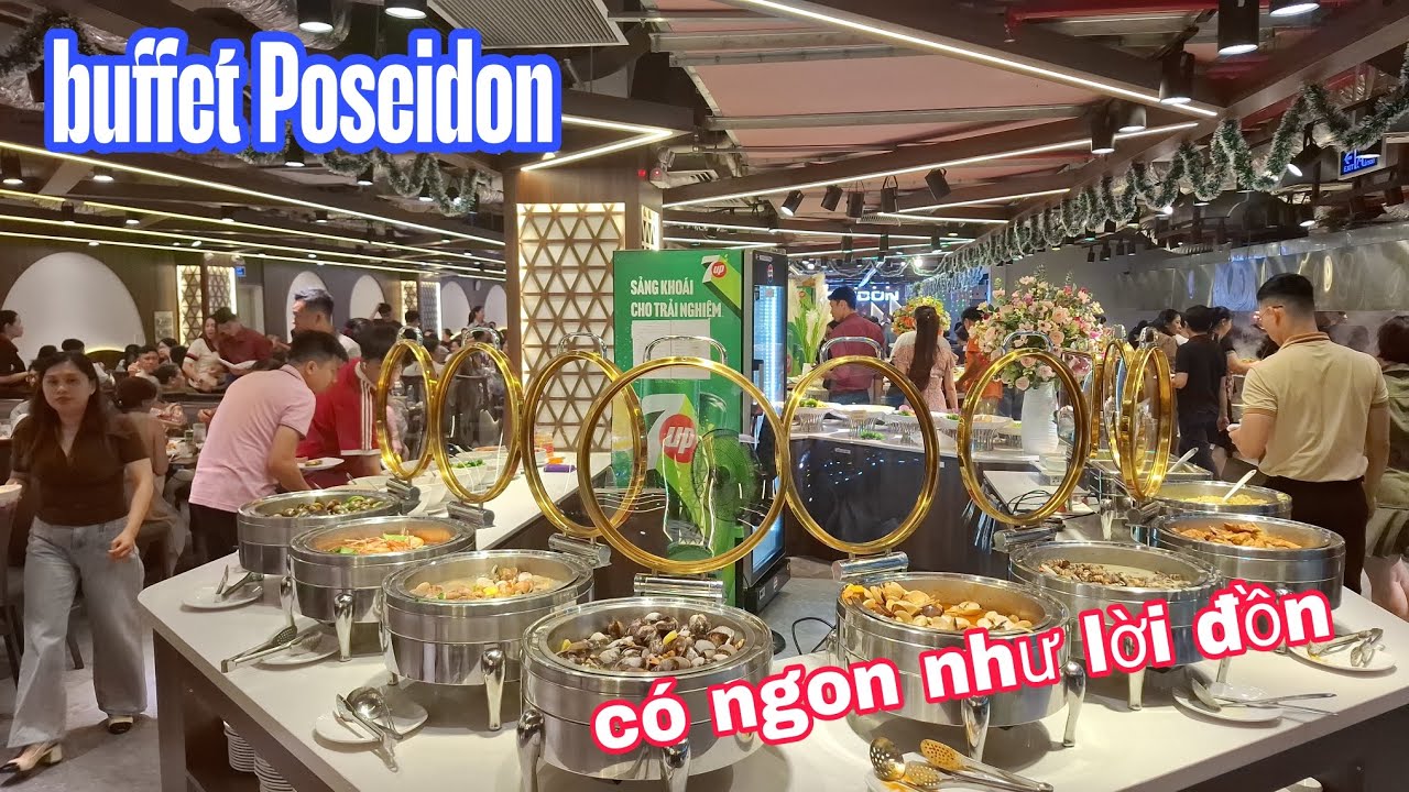 Trải nghiệm Buffet Poseidon Vincom 3/2 có nhiều hải sản tươi sống như lời đồn ?!