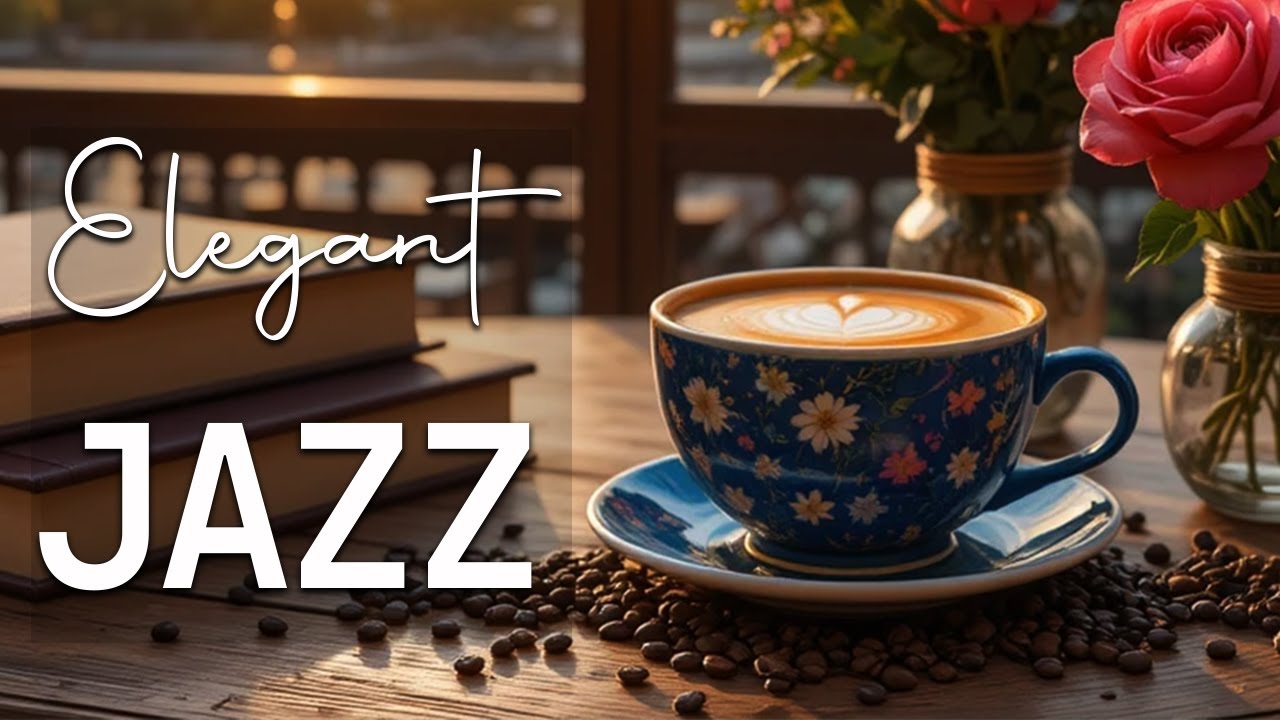 Elegant Jazz Music ☕ Bossa Nova background for Relaxing, Great Moods and Happy Moods