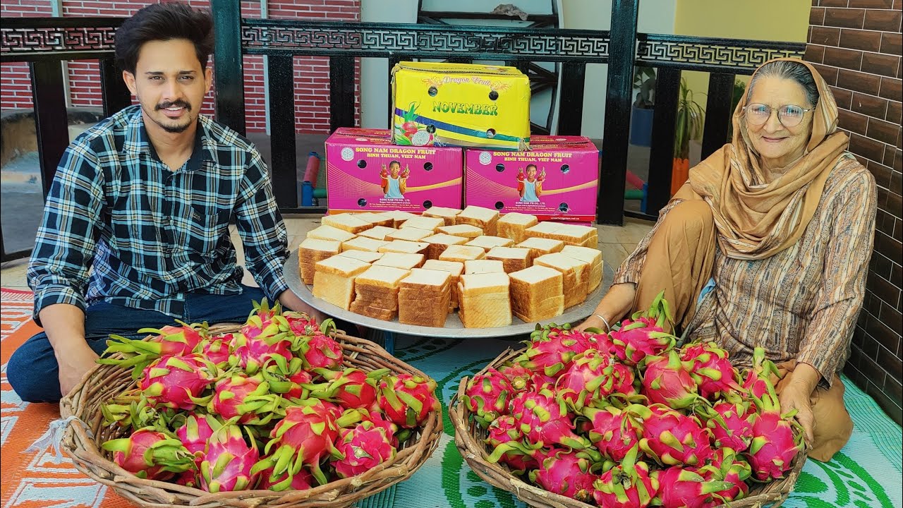 DRAGON FRUIT JAM | Homemade Jam Recipe By Our Granny | Yummy Jam Making with Dragon Fruits