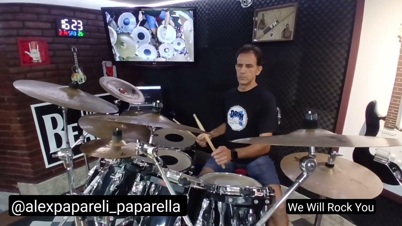 We Will Rock You. Queen  Drum cover bateria. DRUMDAY 2026