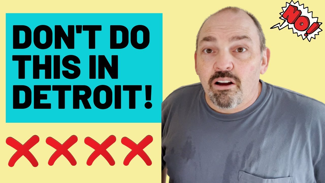 Top 4 Investment Mistakes in Detroit (DON'T DO THIS!)