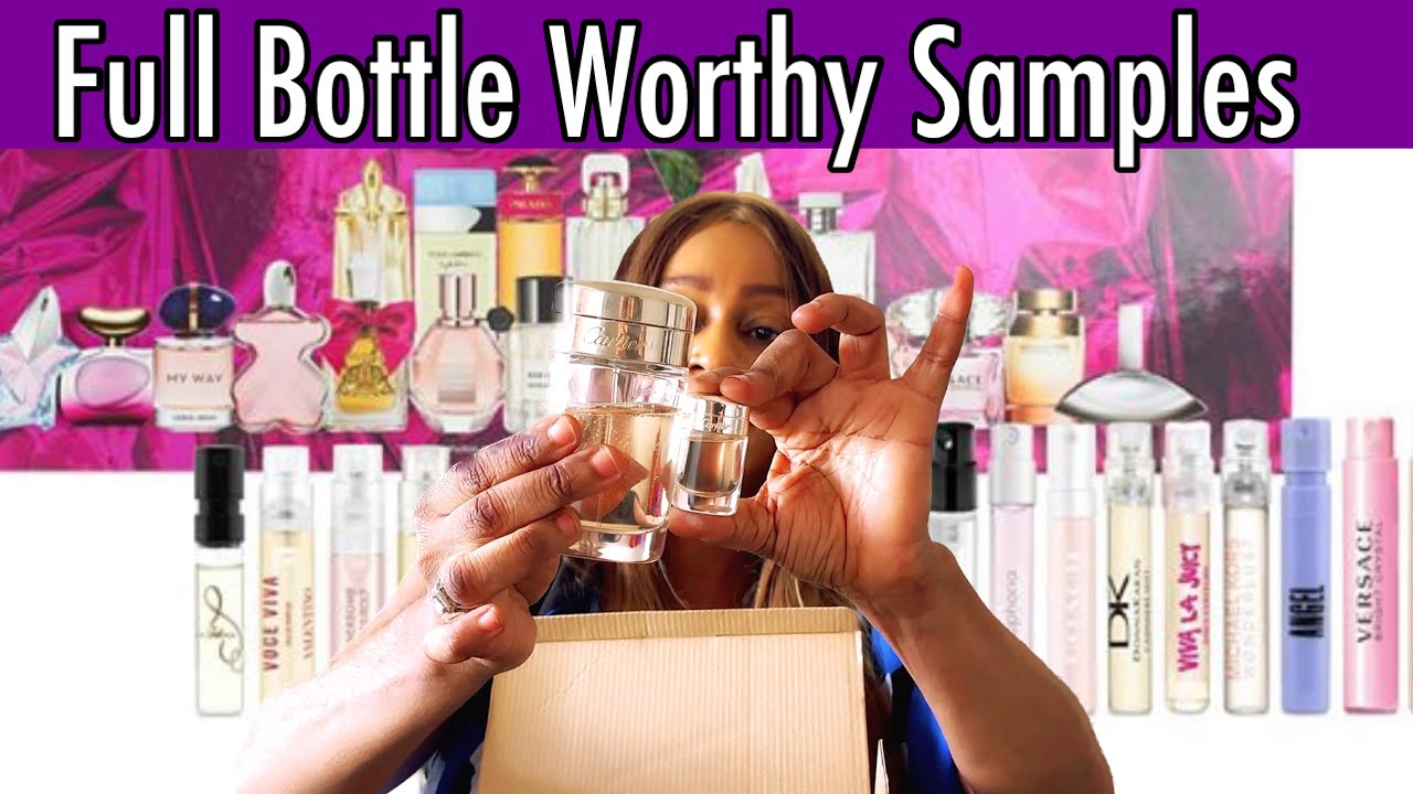 Perfume Samples So Good l Had To Buy The Full Size | My Perfume Collection