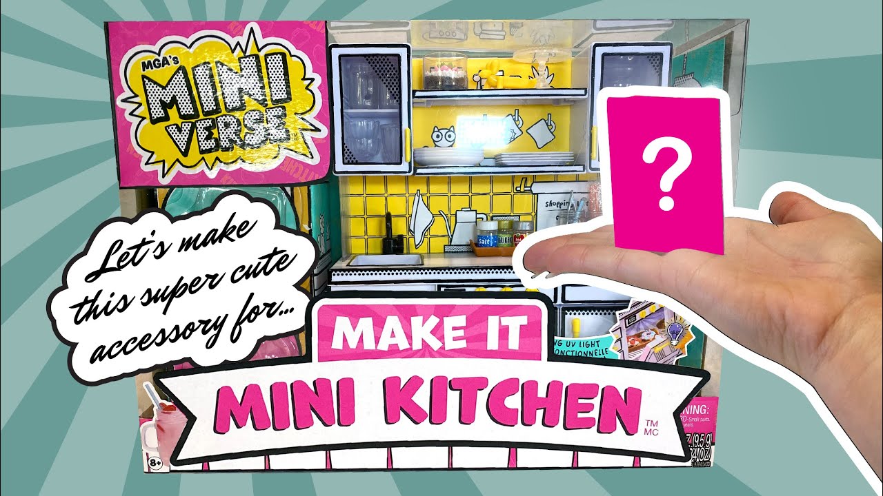 📖 Я сделал МИЛЕЙШИЙ аксессуар для мини-кухни из переработанных материалов!