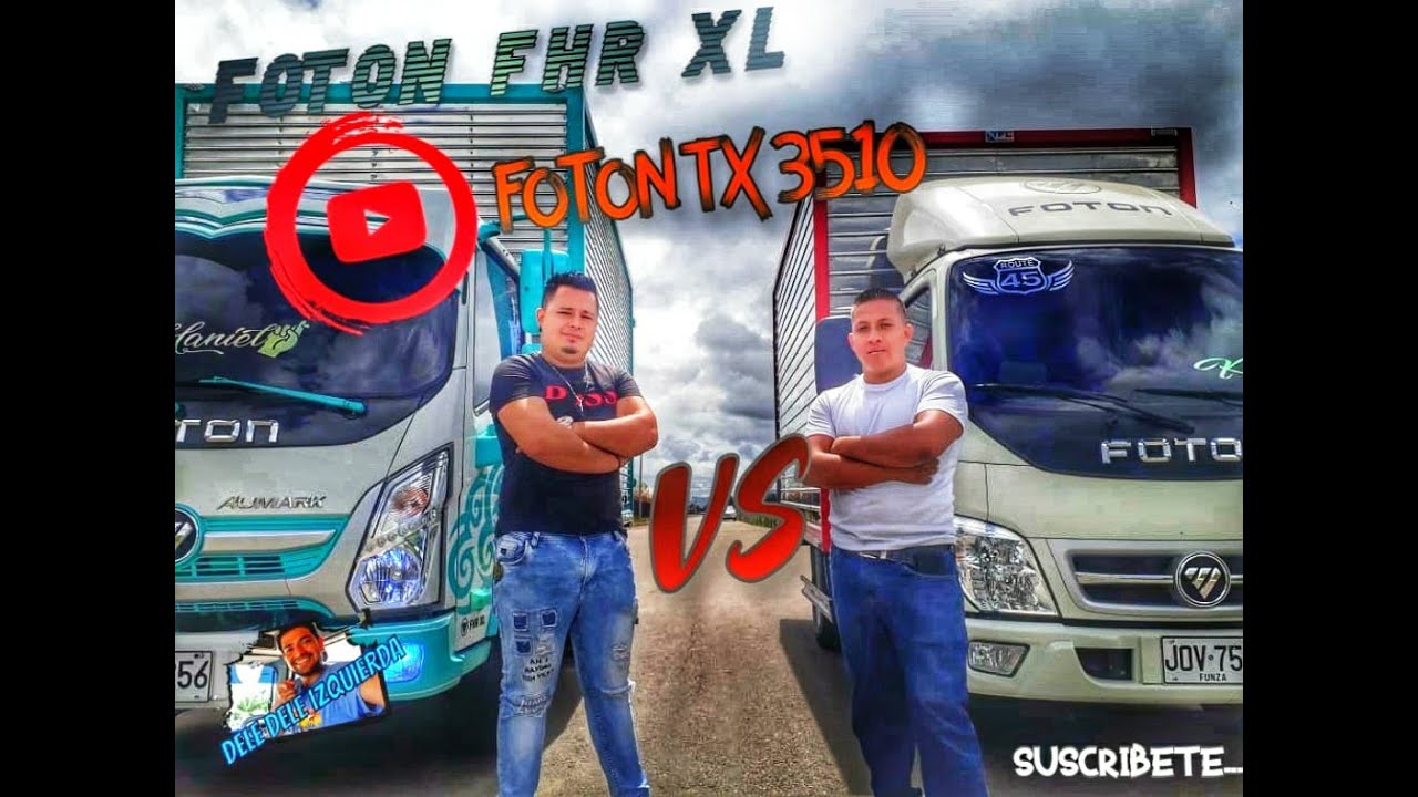 FOTON FHR XL  VS FOTON 3510