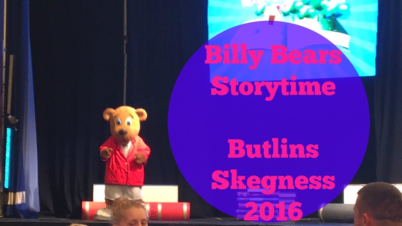 Billy Bear's Story Time Butlins Skegness 2016 / Sophie Goodswin