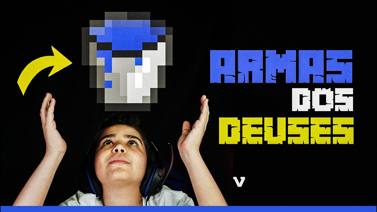 N&atilde;o DESPERDICE a ARMA dos DEUSES | Vililo MineCraft