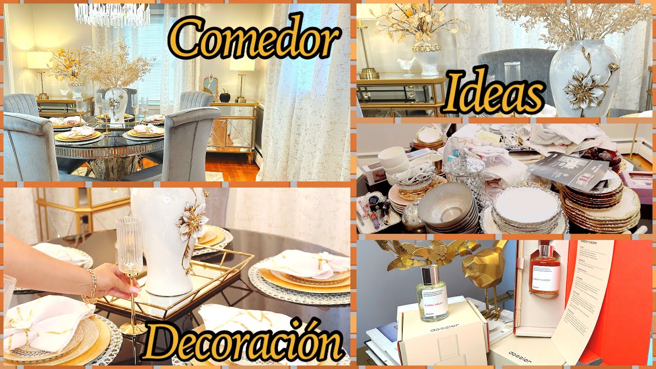 ✅Nueva Decoración Comedor/Dossier Perfumes