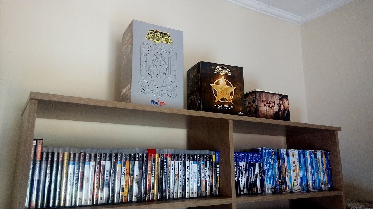MINHA COLEÇÃO DE GAMES E FILMES