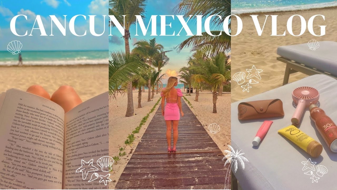 A Week in Cancun 🐚🌺🥥🌊| Majestic Elegance Resort, Beach Days, Food & Sunrises!