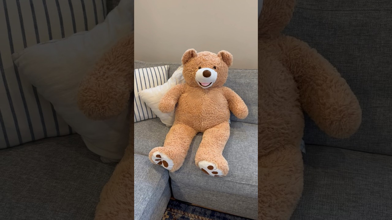 Giant Teddy Bear 🧸 Linked in bio