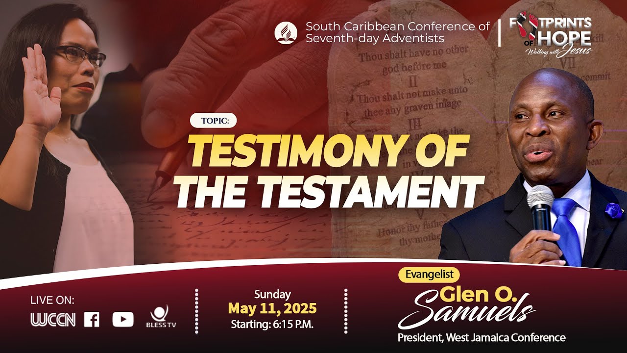 TESTIMONY OF THE TESTAMENT || Evangelist Pastor Glen O. Samuels
