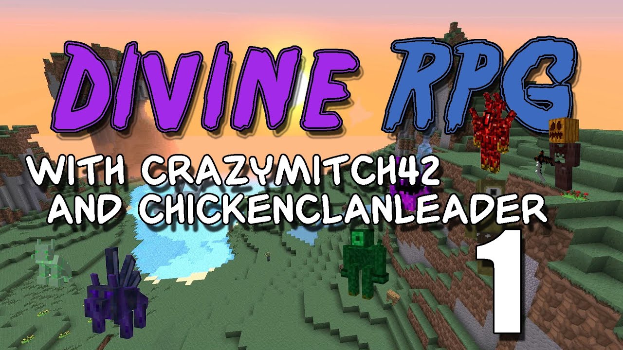 Let's Play Divine RPG with Lego and Friends Episode 1