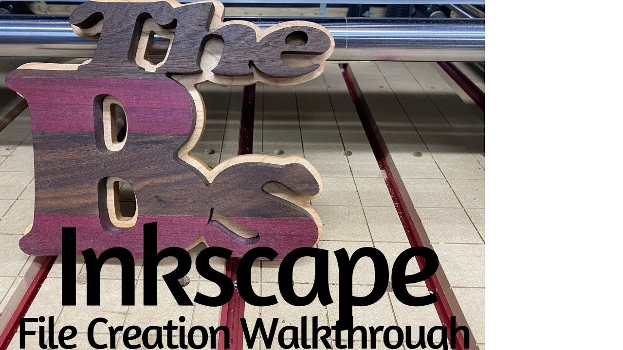 Onefinity CNC — как создавать файлы в Inkscape