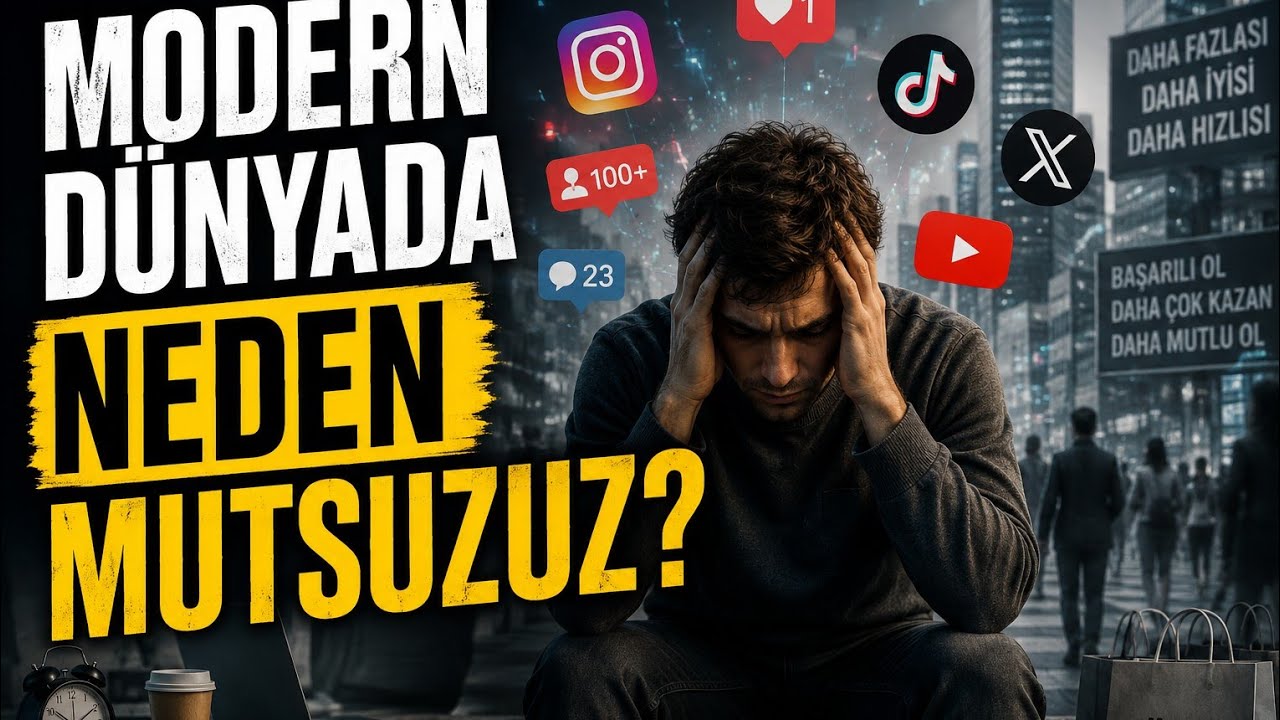 Modern Dünyada Neden Mutsuzuz? Cevap mı? İZLE  (Bölüm 1)  / KOZMİK DERVİŞ MİRAN
