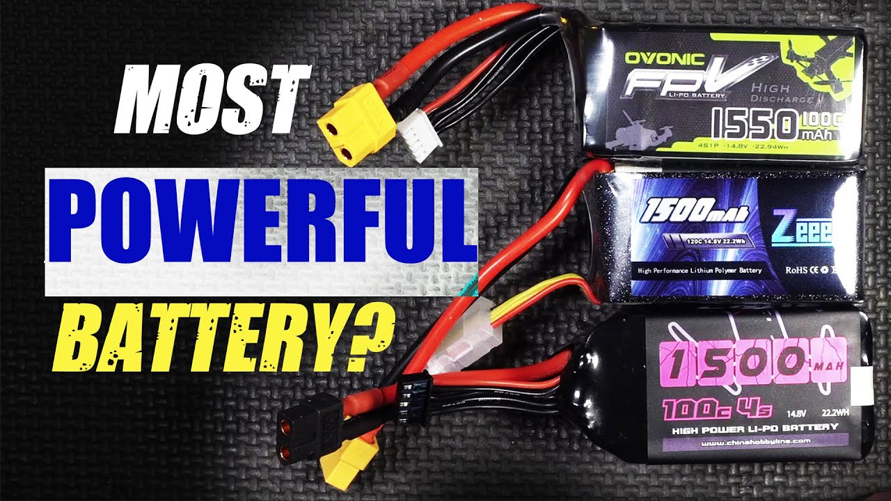 Battery Heavy Load Shootout - 4s 1500mAh Batteries