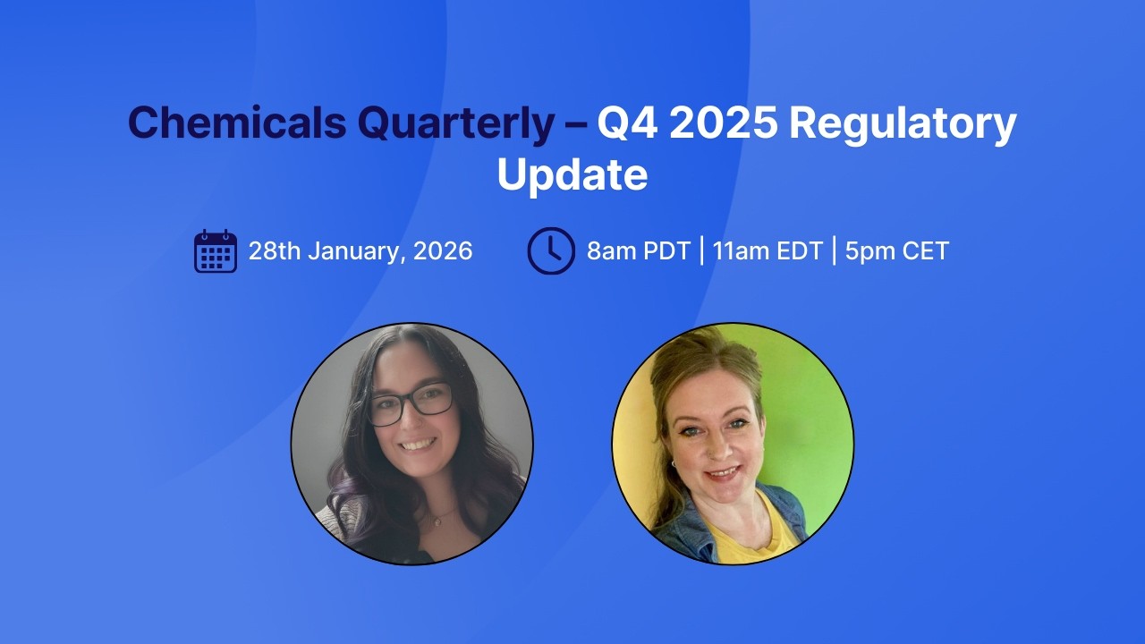 Chemicals Quarterly: Q4 2025 Regulatory Update | Compliance & Risks
