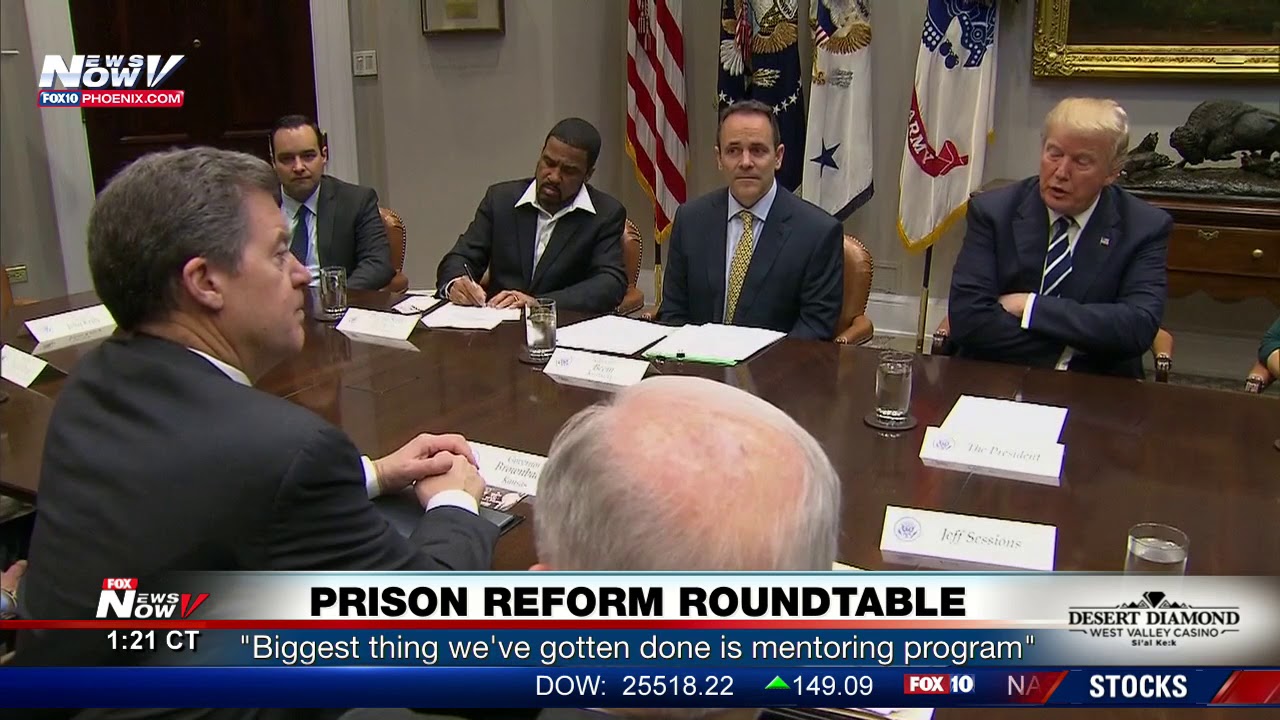 WATCH: President Trump Participates In A Prison Reform Roundtable (FNN)