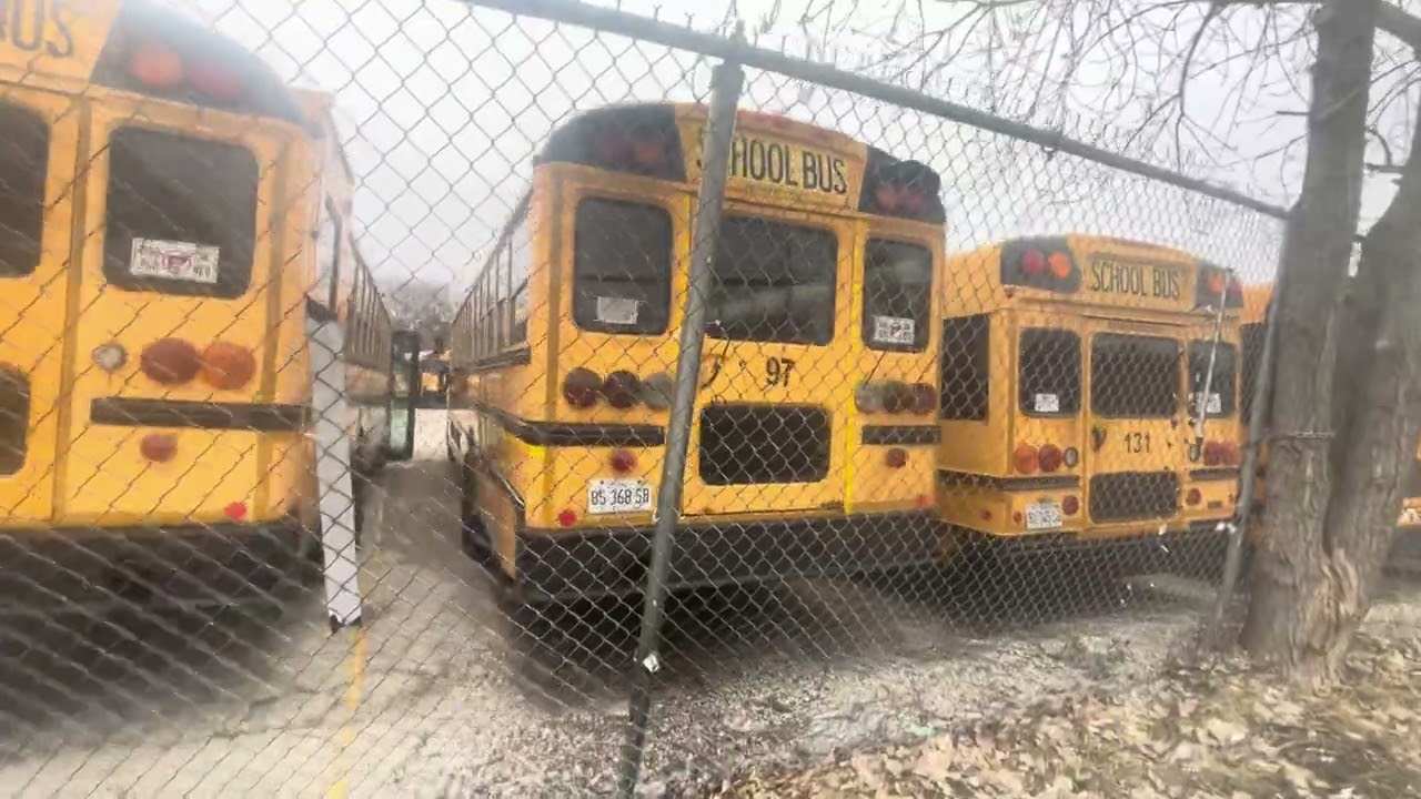 The View of the North Shore Transit Bus Yard