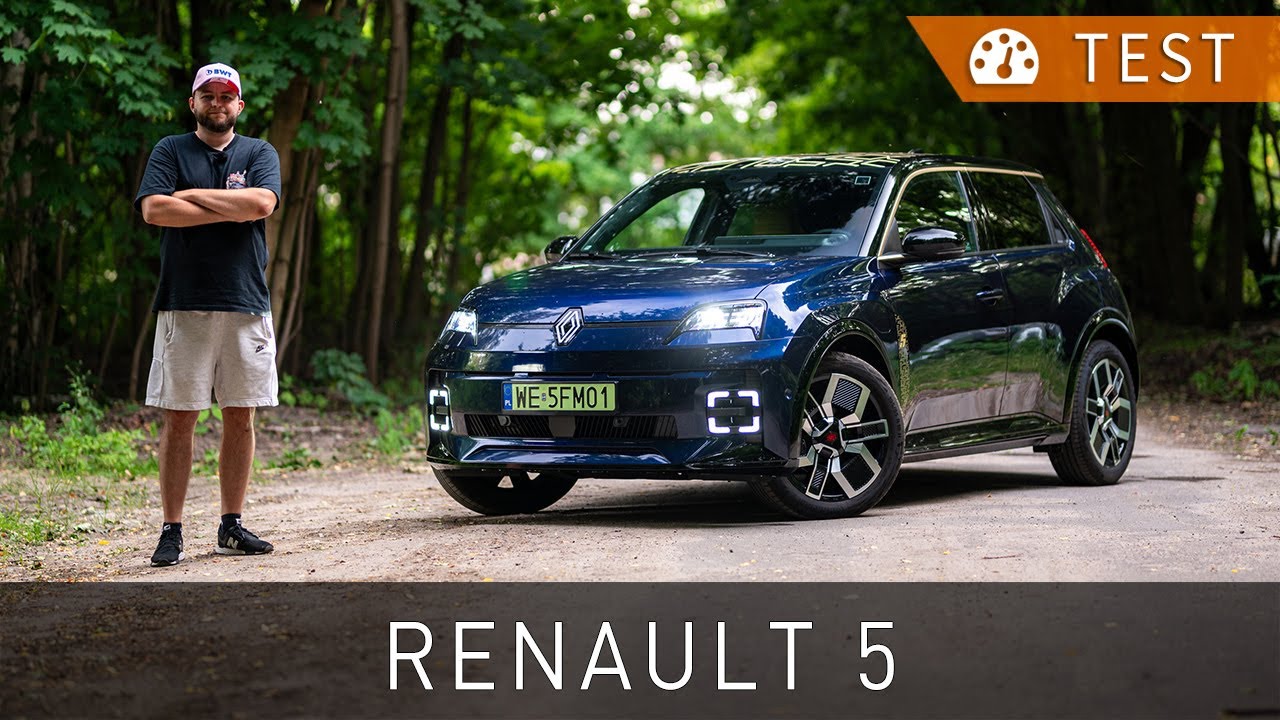 Renault 5 E-Tech electric 150 KM techno (2025) - test [PL] | TAKICH ELEKTRYK&Oacute;W NAM TRZEBA... PRAWIE