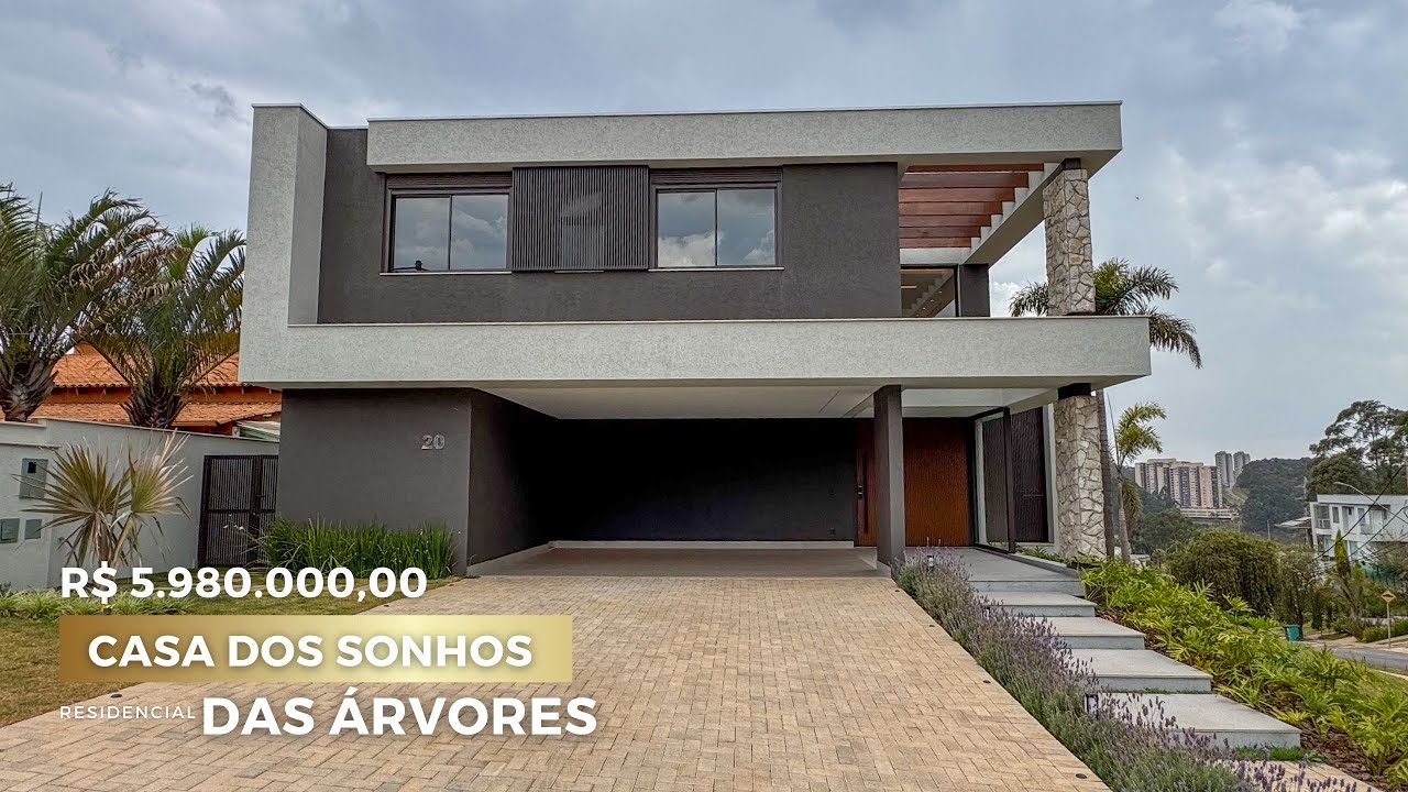 Casa de Luxo com Vista Deslumbrante no Alphaville Lagoa dos Ingleses!