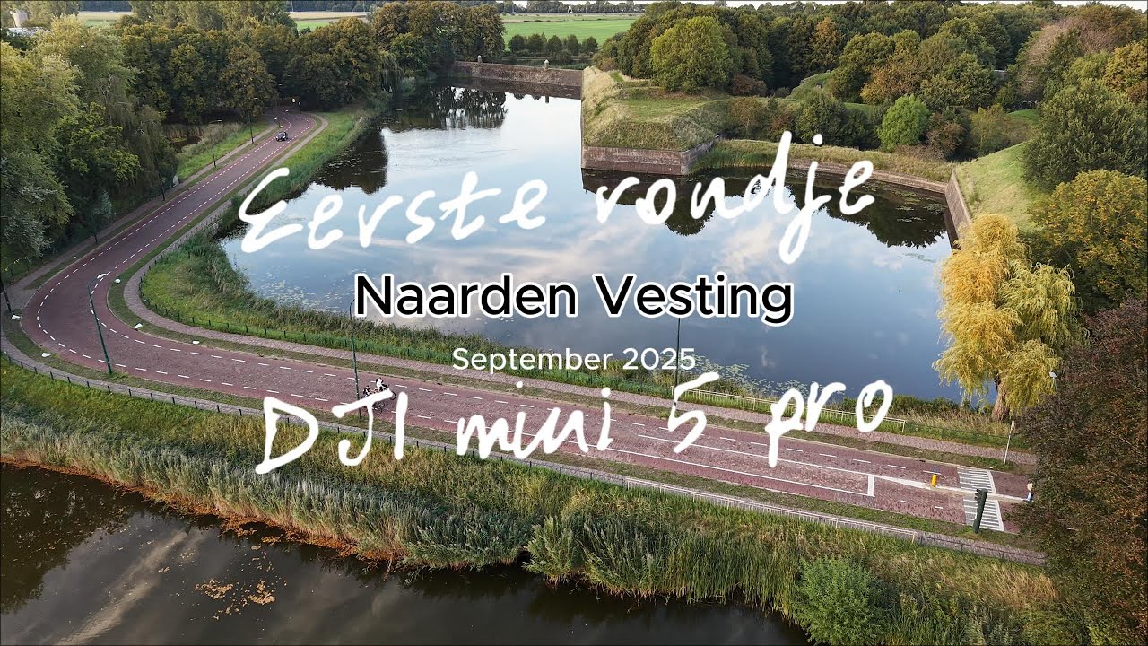 Eerste rondje met DJI mini 5 pro | 4K