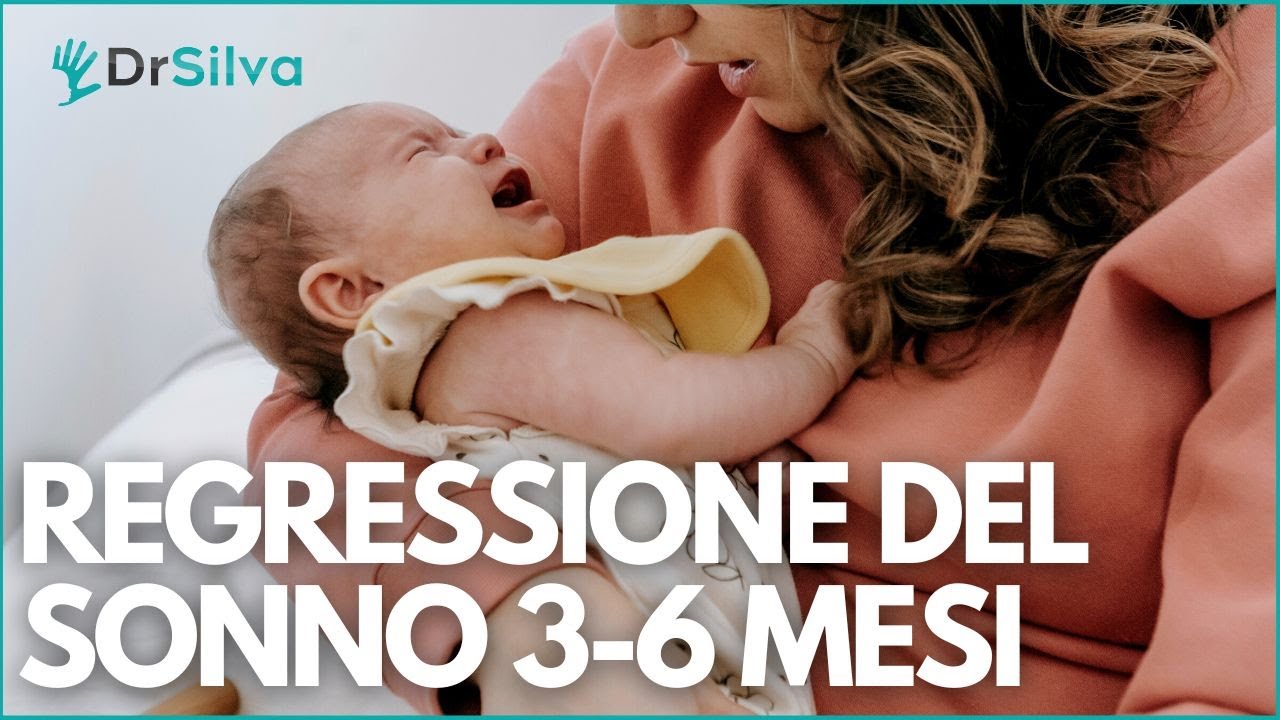 REGRESSIONI DEL SONNO DEL BAMBINO DA 3 A 6 MESI - COME AIUTARE IL NEONATO A DORMIRE (ANCHE DI NOTTE)