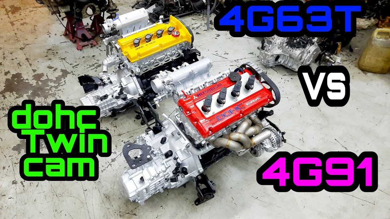 4G63T VS 4G91 TWIN CAM REBUILD