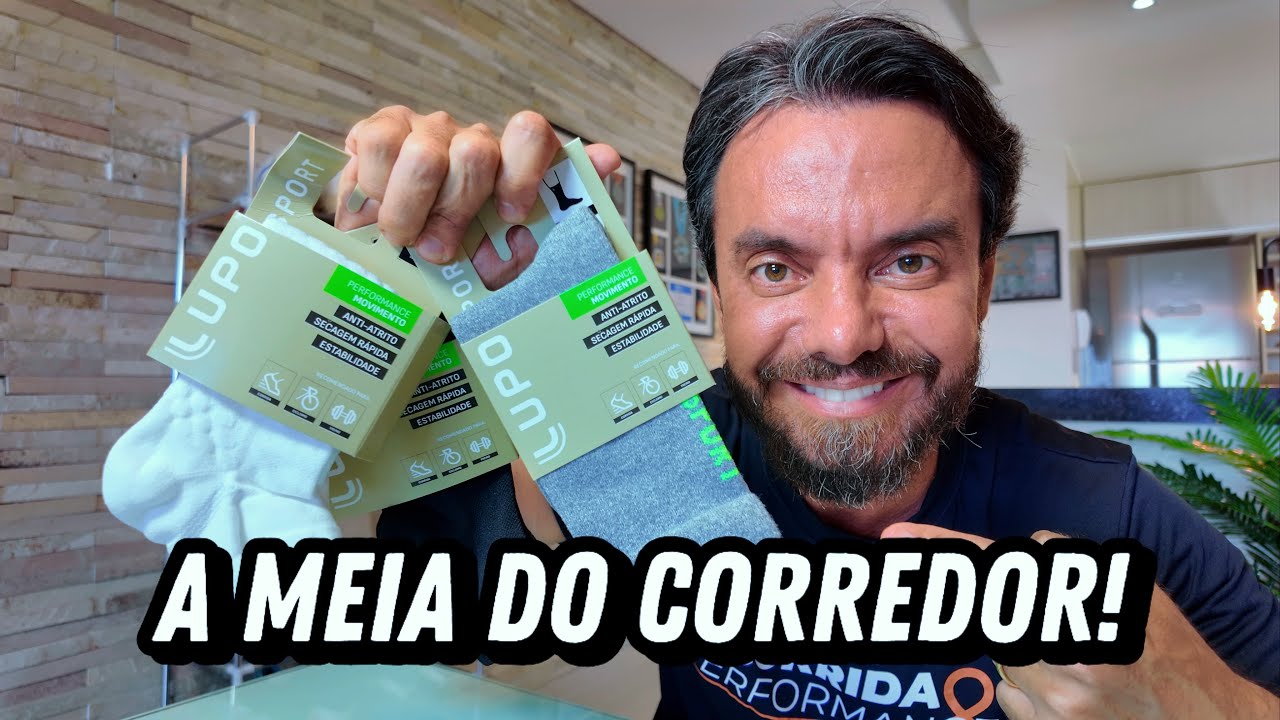 A LUPO SPORT LANÇOU A MELHOR MEIA DE CORRIDA DO BRASIL