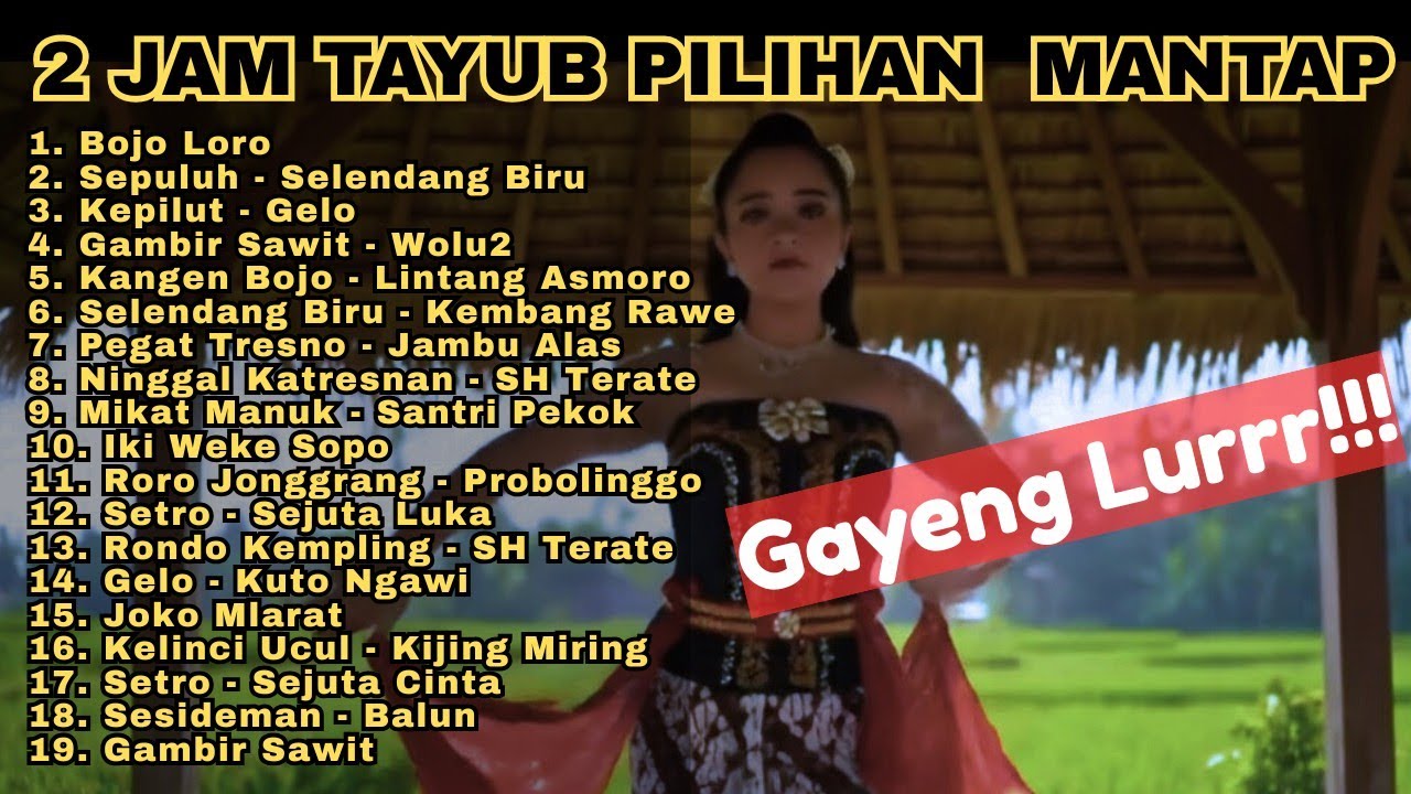 2 JAM LAGU TAYUB TERBAIK PALING MANTAP