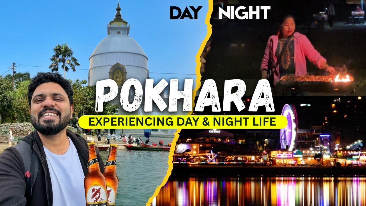 EP#8 Pokhara's Hidden Gems | പൊക്രയിലെ നൈറ്റ് ലൈഫ് 🥳 👌🏼 | Nepal Malayalam Vlog