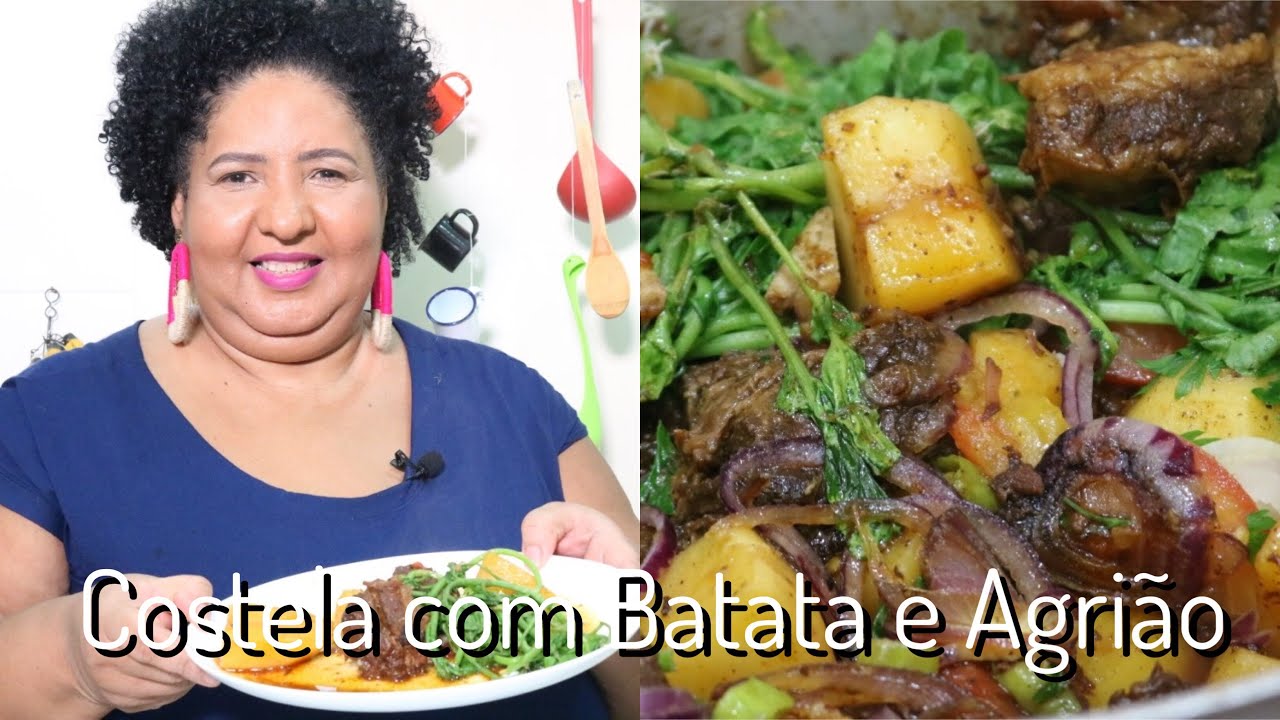 COSTELA COM BATATA E AGRIÃO - MUSA DAS PANELAS