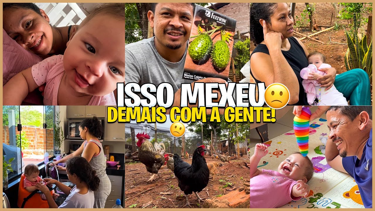 FOI NECESSÁRIO UMA PAUSA🥹VLOG DOS NOSSOS DIAS AQUI NA ROCINHA‼️