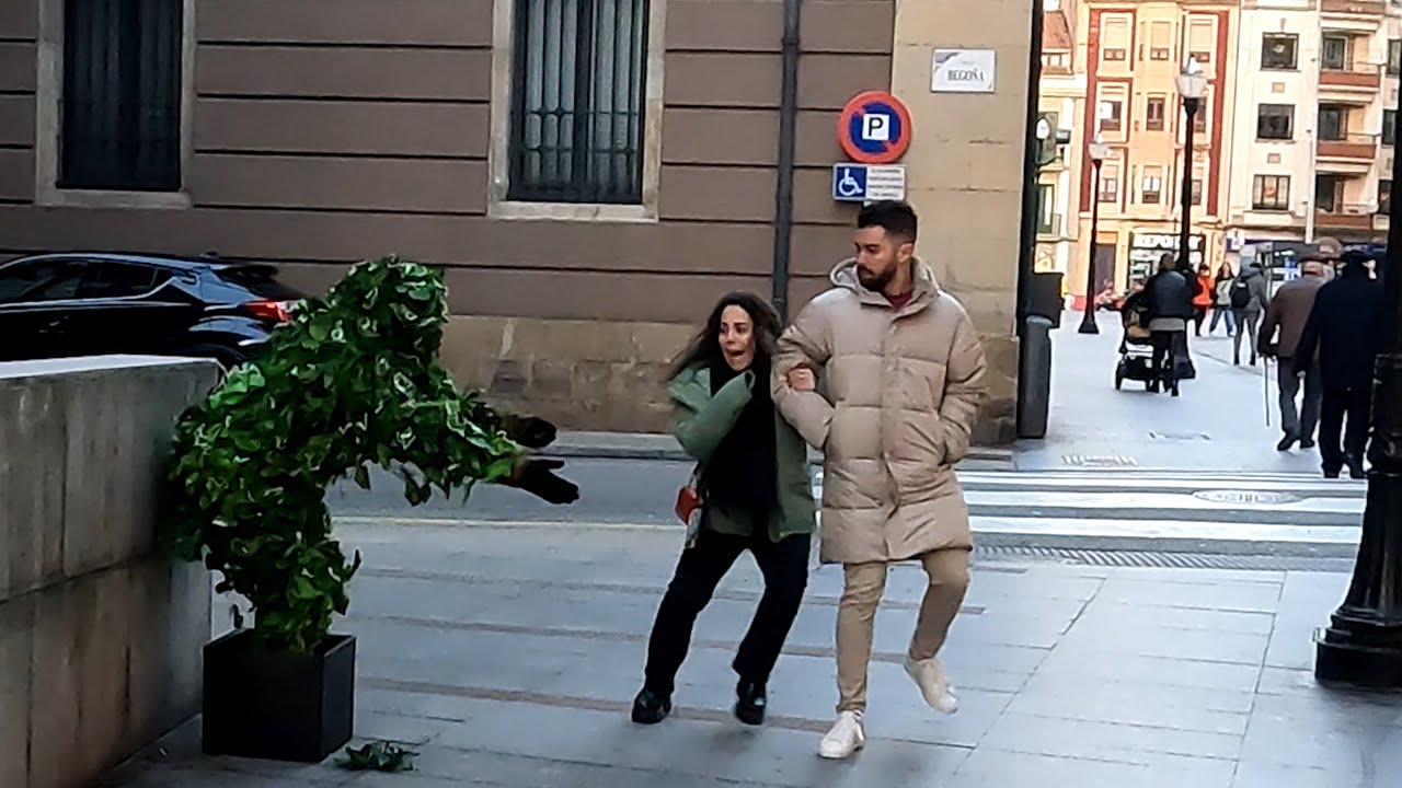 bushman prank amazing scares // hombre arbusto sustos increibles