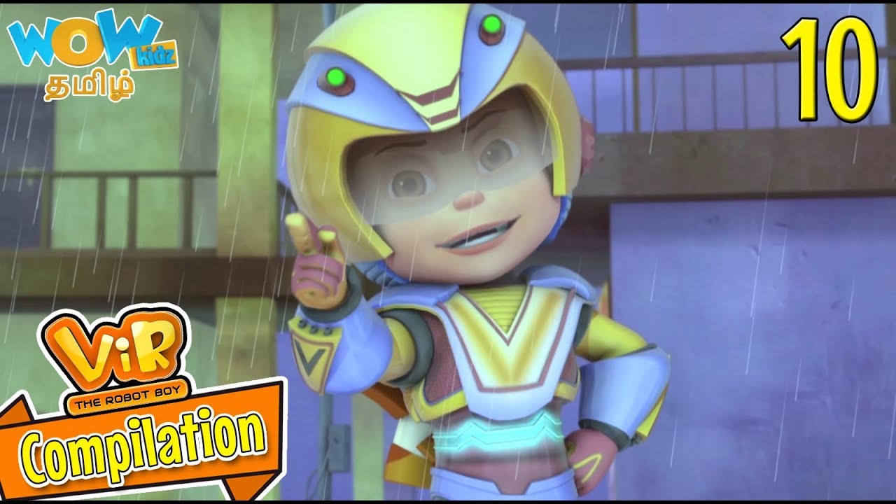 தமிழ் கதை | Vir The Robot Boy | Compilation 10 | WowKidz தமிழ்