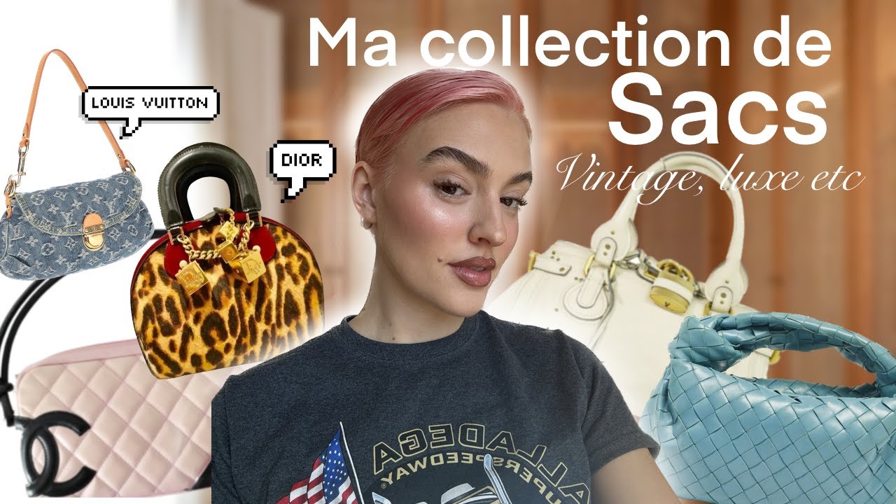 je trie TOUS mes sacs! (vintage, luxe etc...)