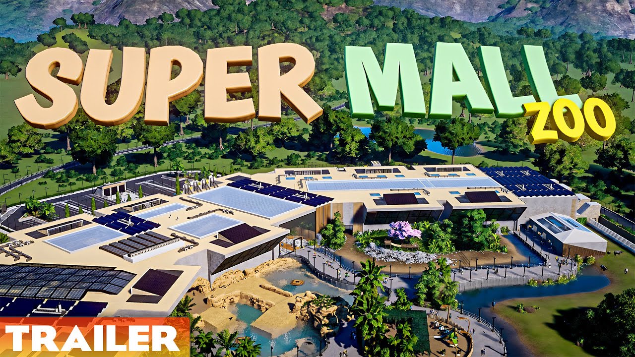 SUPER MALL ZOO (Trailer) - PLANET ZOO - By Deavild