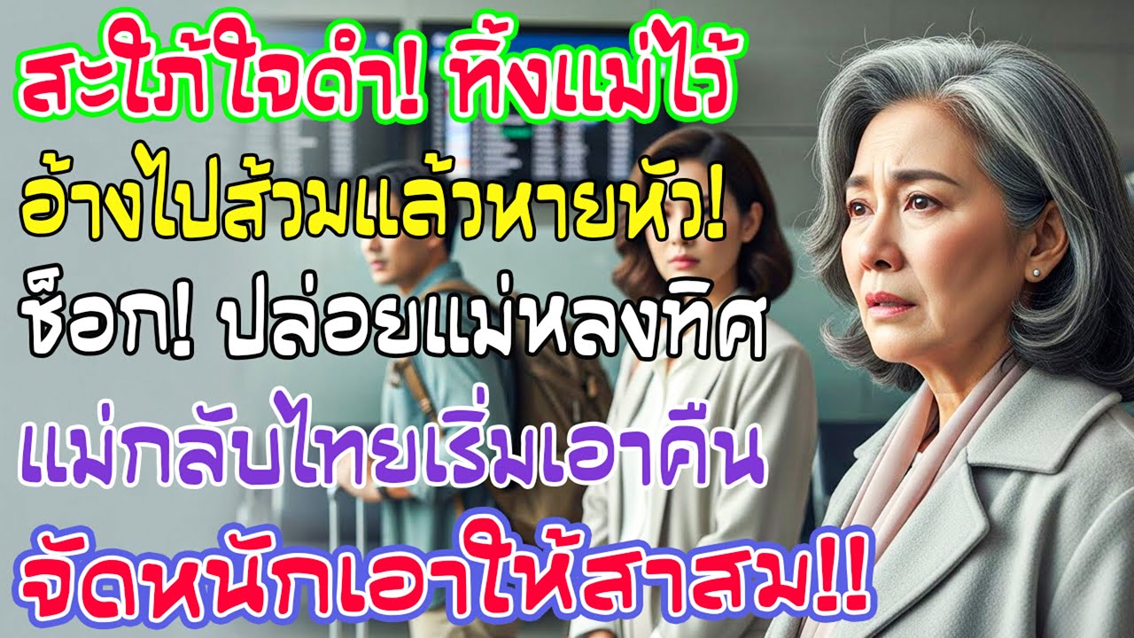 ลูกชายลูกสะใภ้หลอกไปฮาวาย ทิ้งแม่ไว้สนามบินตปท. แม่บินกลับเองพร้อมแผนเอาคืนสุดเจ็บแสบ!