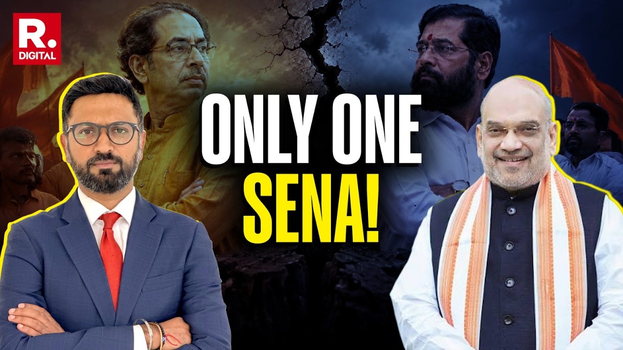 'There Is Only Shiv Sena': Amit Shah's Dig at UBT Shiv Sena Amid 'Operation Tiger' Buzz