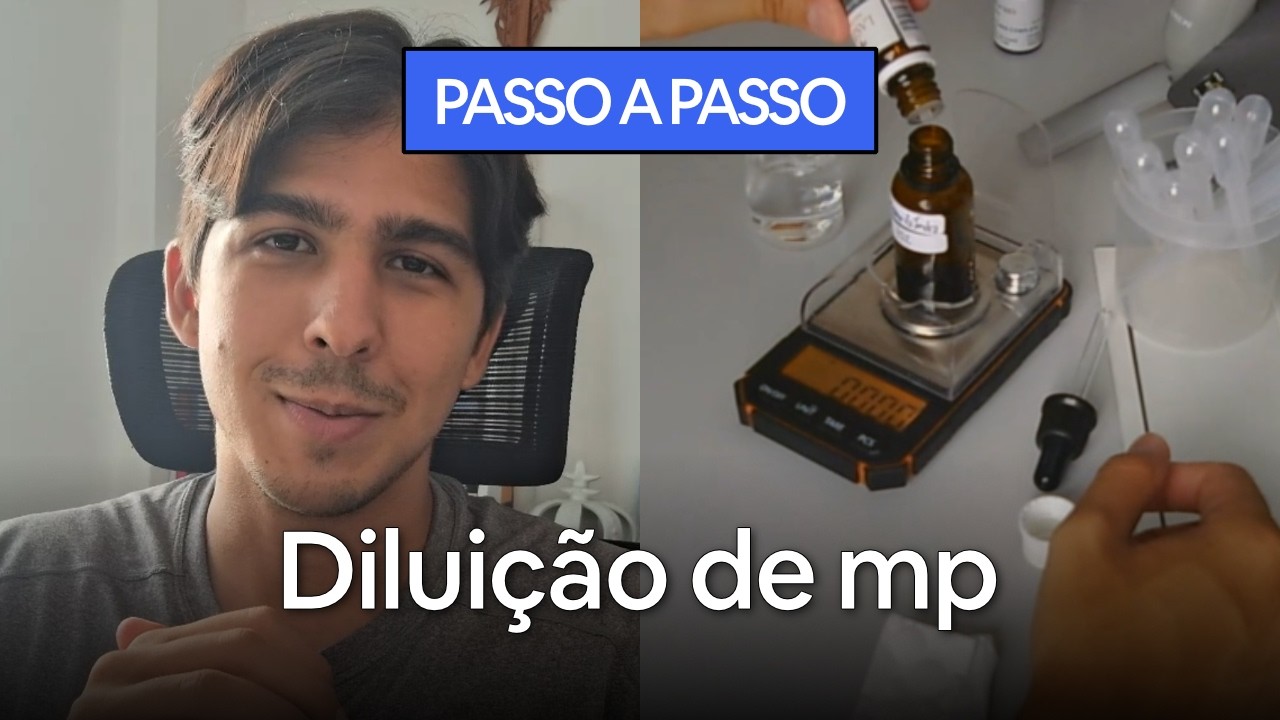Dilua matérias-primas comigo! | Meu Passo a Passo