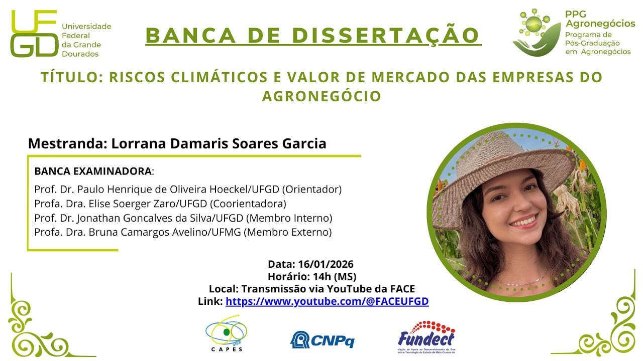 Riscos Climáticos e Valor de Mercado das Empresas do Agronegócio