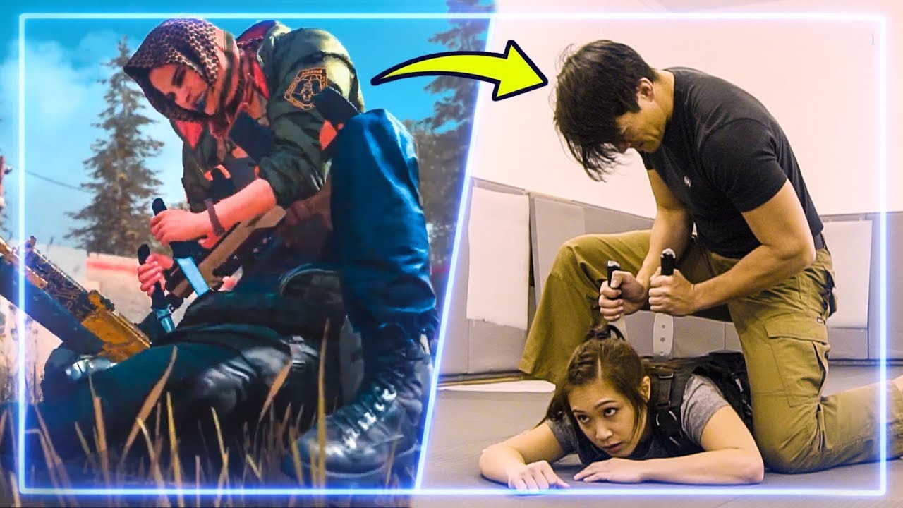 Martial Artists RECREATE Takedowns from Call of Duty Modern Warfare