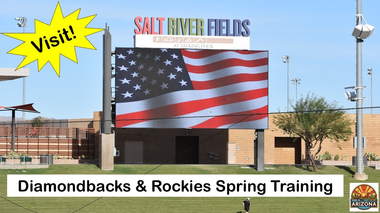 Diamondbacks and Rockies Spring Training - Salt River Fields