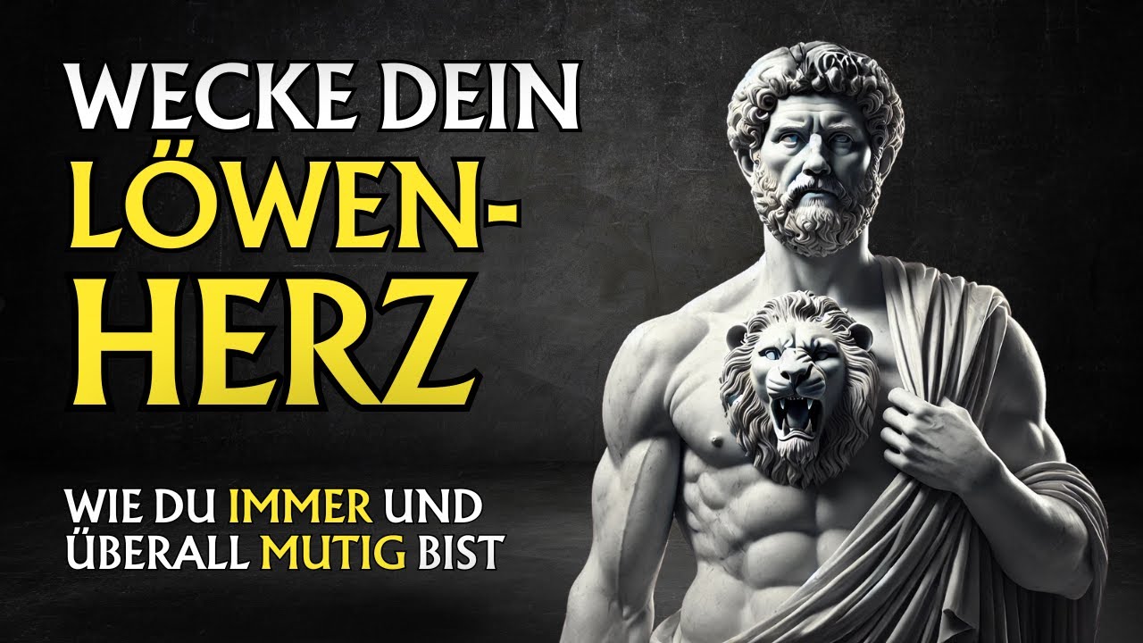 Wie du MUTIG lebst und NIE WIEDER unn&ouml;tig Z&Ouml;GERST | Stoizismus